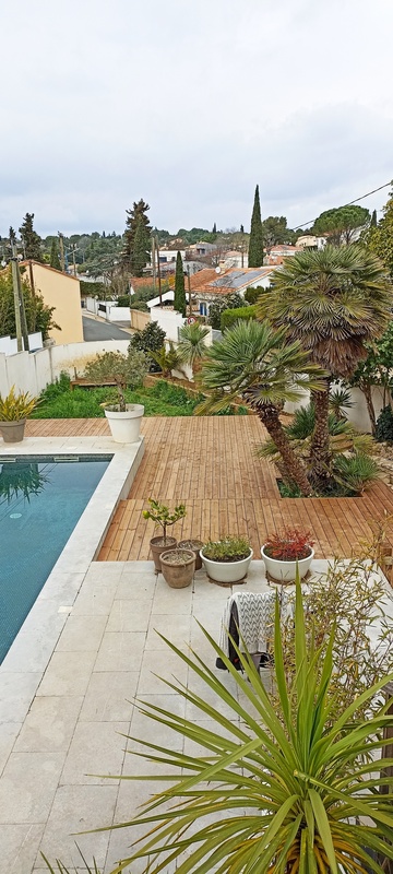 Terrasse en bois sur Castelnau-le-Lez